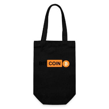 Crypto Bitcoin BTC prn 2 - Sac à bouteille - noir - Devant
