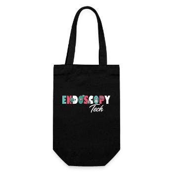 Unique Endoscopy Nurse and Gastro Squad Designs - Gift Bag for Bottles - black - Front