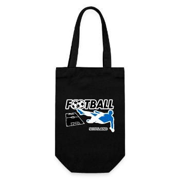 Football Fever Scotland - Gift Bag for Bottles - black - Front