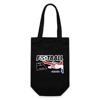 Football Fever Croatia - Gift Bag for Bottles - black - Front