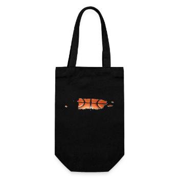 Puerto Rico (USA) | echter Basketball | Landkarte - Geschenkbeutel für Flaschen - Schwarz - Vorne