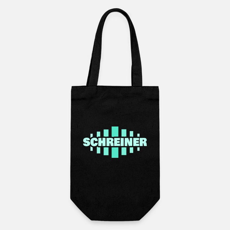 Schreiner - Geschenkbeutel für Flaschen - Schwarz