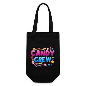 Candy Crew Süßigkeiten Bonbon - Sac à bouteille - noir - Devant