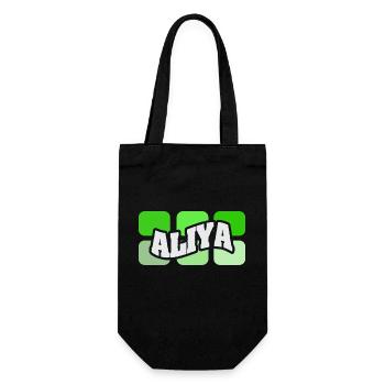 Aliya - Gift Bag for Bottles - black - Front