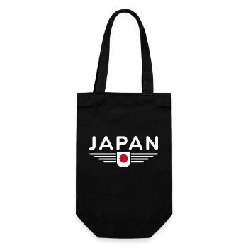 I Love Japan, Style Design T-Shirt - Gift Bag for Bottles - black - Front