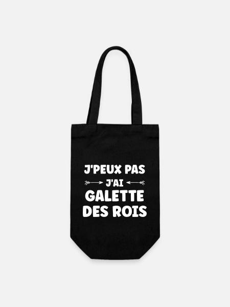 Galette - Sac à bouteille - noir