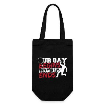 Forensic Investigation, Crime Scene - Gift Bag for Bottles - black - Front