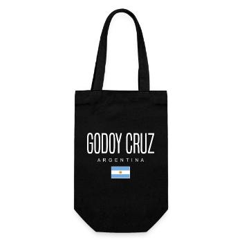 Godoy Cruz Argentina Argentinian - Gift Bag for Bottles - black - Front
