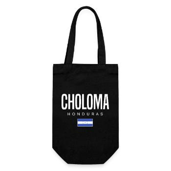 Choloma Honduras Honduraner - Geschenkbeutel für Flaschen - Schwarz - Vorne