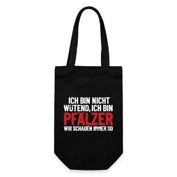 I'm not angry - I'm Palatine - Gift Bag for Bottles - black - Front