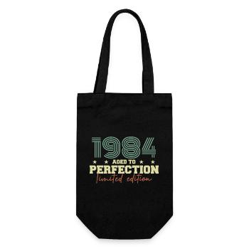 1984 - Gift Bag for Bottles - black - Front
