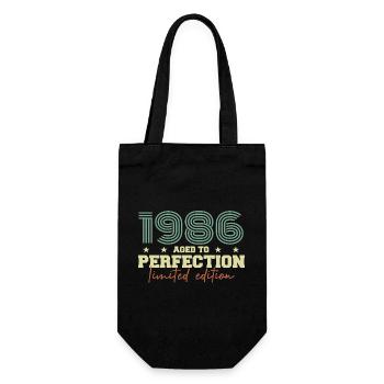 1986 - Gift Bag for Bottles - black - Front