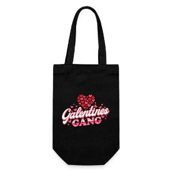 Look assorti de bande des Galentines pour les filles 13 février - Sac à bouteille - noir - Devant