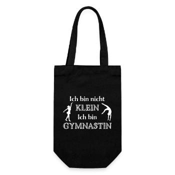 I'm not small, I'm a gymnast - Gift Bag for Bottles - black - Front