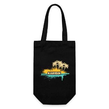 Vacances Caraïbes - Sac à bouteille - noir - Devant