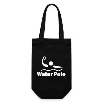 WATER POLO - Geschenkbeutel für Flaschen - Schwarz - Vorne