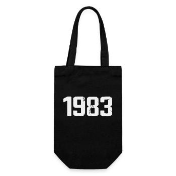 Legendary Since 1983 Vintage 1983 Retro 1983 - Gift Bag for Bottles - black - Front