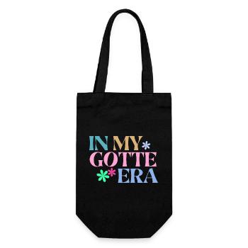 In My Gotte Era Shirt – Godmother Gift Gotti - Gift Bag for Bottles - black - Front