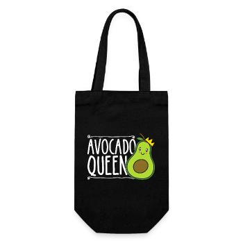 Avocado Queen - Gift Bag for Bottles - black - Front