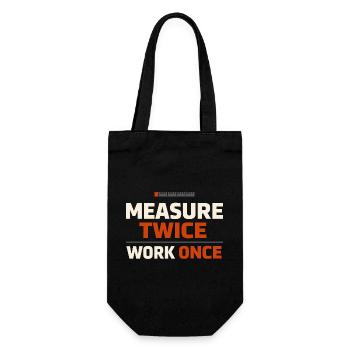 Blue Collar Lifestyle Blue Collar Pride Working - Gift Bag for Bottles - black - Front