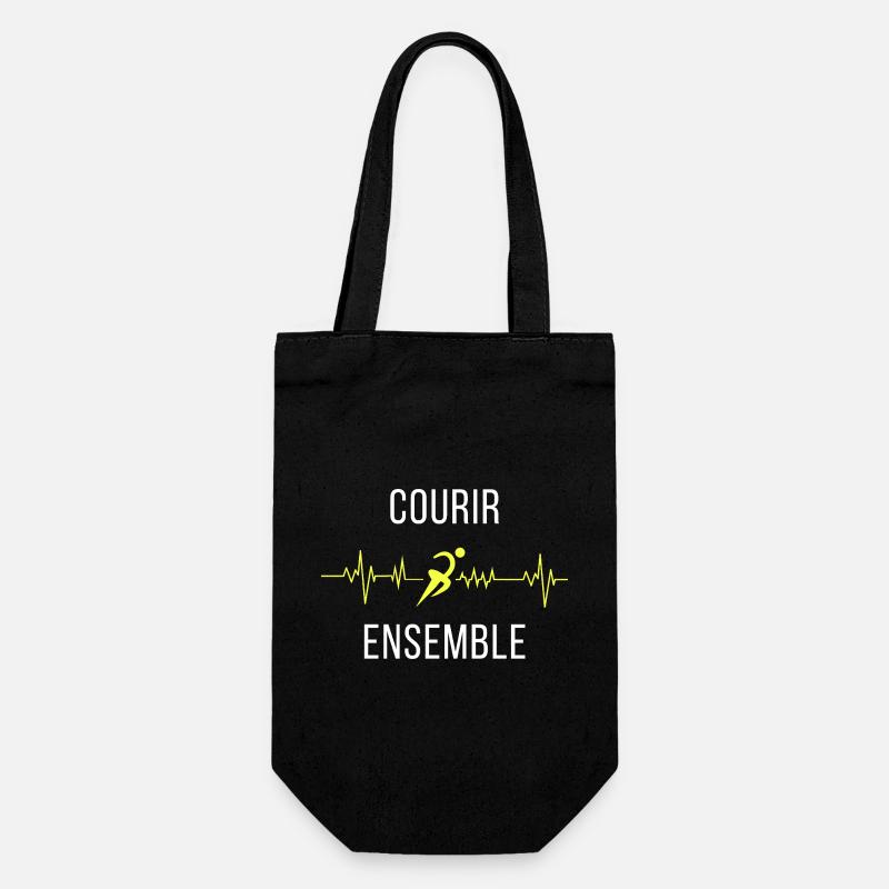 Courir Ensemble Cardio - Sac à bouteille - noir