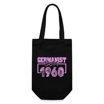 1960 - Geschenkbeutel für Flaschen - Schwarz - Vorne