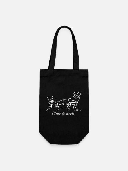 flaneur - Sac à bouteille - noir