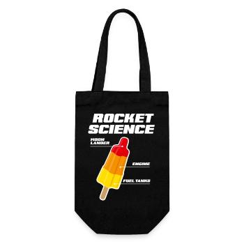 Rocket science popsicle science de fusée - Sac à bouteille - noir - Devant