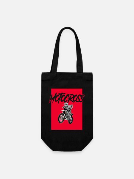 Motocross - Lahjapussi pullolle - musta
