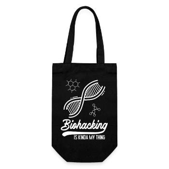 Le biohacking, c'est un peu mon truc. - Sac à bouteille - noir - Devant