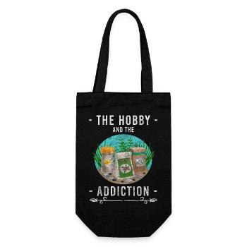 Fish, Water, Ornamental Fish - Gift Bag for Bottles - black - Front