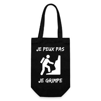 ESCALADE. CLIMB. CLIMBING. ESCALADE. VAN. GRIMPE. - Sac à bouteille - noir - Devant