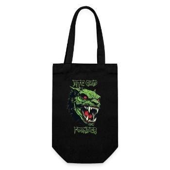 Orc, Demon, Bite Club Founder - Gift Bag for Bottles - black - Front
