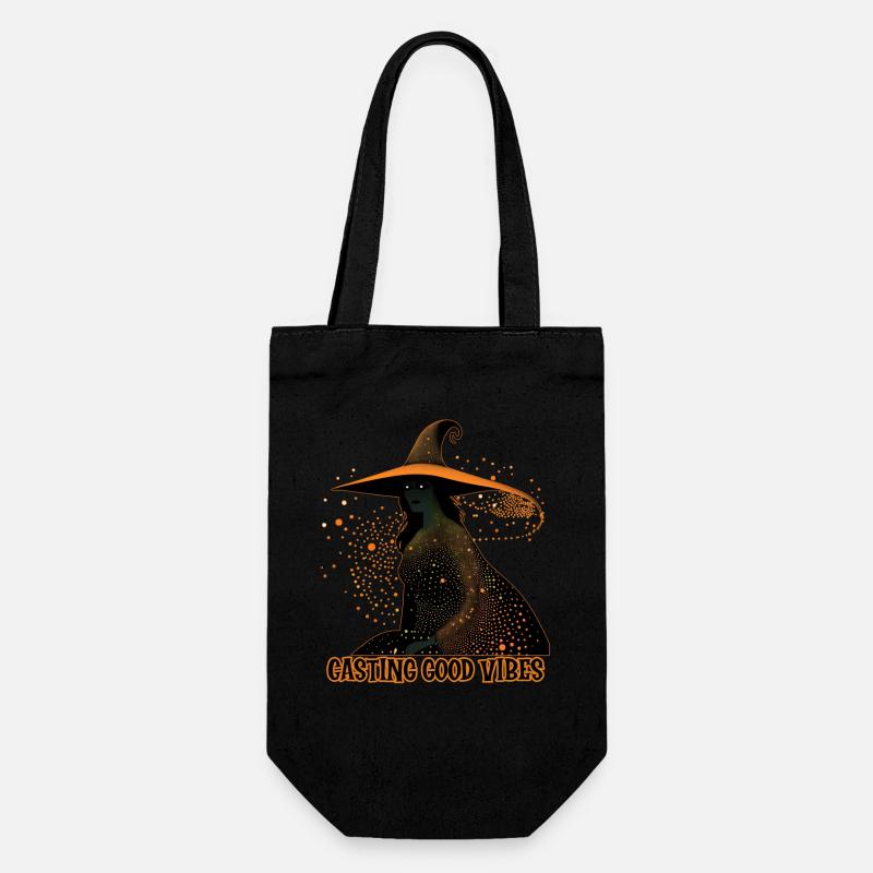 Witch Casting Vibes, Halloween - Sac à bouteille - noir