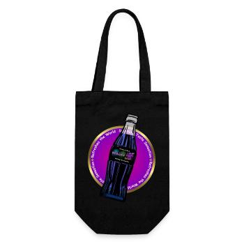 Magic Art Drink - Geschenkbeutel für Flaschen - Schwarz - Vorne