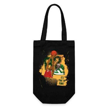 Urban Basketball Sneaker Art Tee - Gift Bag for Bottles - black - Front