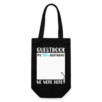 30e anniversaire - Sac à bouteille - noir - Devant