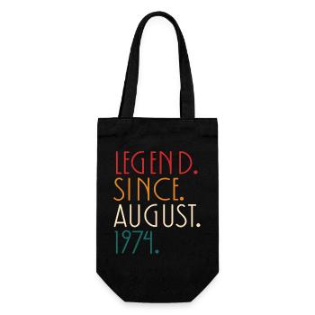 Légende depuis Aout 1974 - Minimalist - Sac à bouteille - noir - Devant