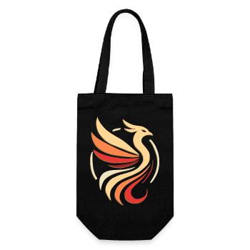 Phoenix - Gift Bag for Bottles - black - Front