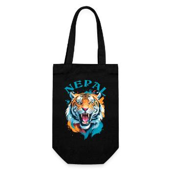 Tigre Du Népal - Sac à bouteille - noir - Devant