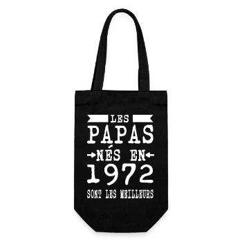 Les Papas nés en sont meilleurs - Sac à bouteille - noir - Devant