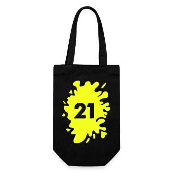 Blobs 21 - Sac à bouteille - noir - Devant
