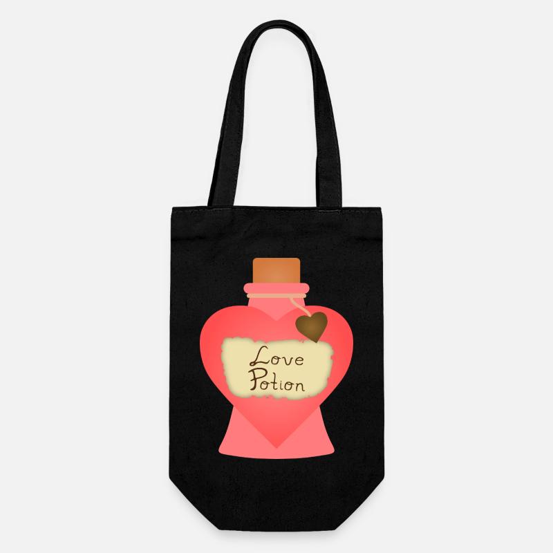Potion d’amour - Sac à bouteille - noir