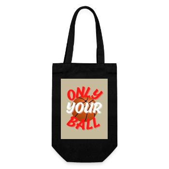 Unique basketball design for fans - Gift Bag for Bottles - black - Front