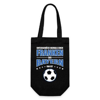 Franconia - Bayern Football Fan - Gift Bag for Bottles - black - Front