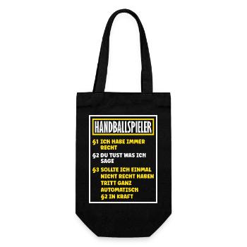 Handball Joueurs Handball Handball Cadeaux - Sac à bouteille - noir - Devant