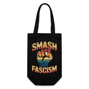 Smash Fascism - T-shirt antifasciste - Sac à bouteille - noir - Devant