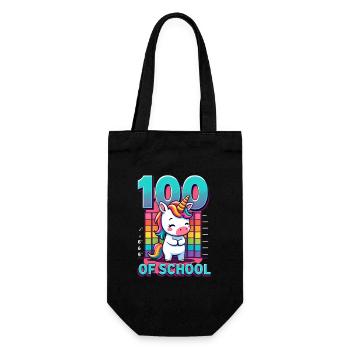 100th Day Of School 100 Day Of School Kids - Gift Bag for Bottles - black - Front