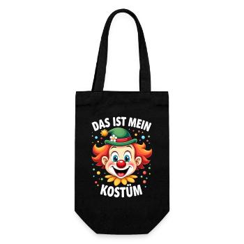 Carnival Clown Costume Carnival Carnival - Gift Bag for Bottles - black - Front