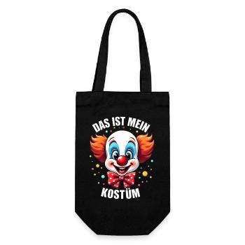 Carnival Clown Costume Carnival Carnival - Gift Bag for Bottles - black - Front